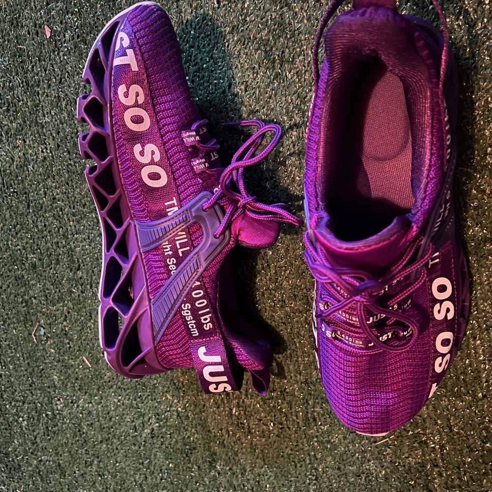 Purple Women Shoes - Picture 5 of 6
